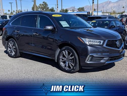 Light Windsor Gray Metallic 2019 Acura MDX 3.5 ADVANCE