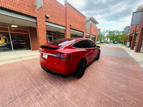 Red Multi-Coat 2018 Tesla Model X 100D