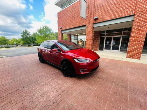 Red Multi-Coat 2018 Tesla Model X 100D