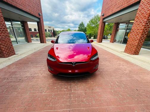 Red Multi-Coat 2018 Tesla Model X 100D