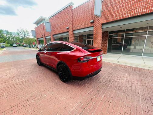 Red Multi-Coat 2018 Tesla Model X 100D