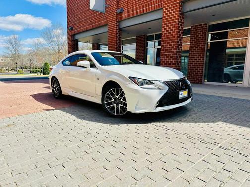 White 2018 Lexus RC 300 Base