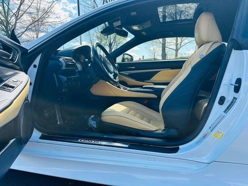 White 2018 Lexus RC 300 Base