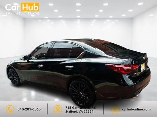 Midnight Black 2021 INFINITI Q50 3.0t RED SPORT 400