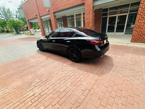 Midnight Black 2021 INFINITI Q50 3.0t RED SPORT 400