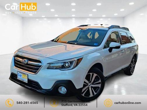 Crystal White Pearl 2018 Subaru Outback 2.5i Limited