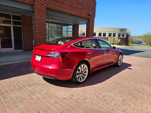 Red Multi-Coat 2018 Tesla Model 3 Long Range