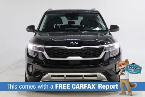 Cherry Black 2021 Kia Seltos SX Turbo