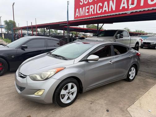 GRAY 2013 Hyundai ELANTRA GLS