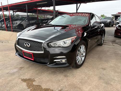 BLACK 2017 INFINITI Q50 Base