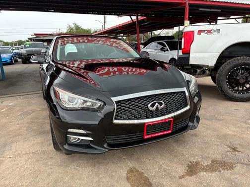 BLACK 2017 INFINITI Q50 Base