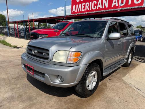 GRAY 2001 Toyota Sequoia SR5