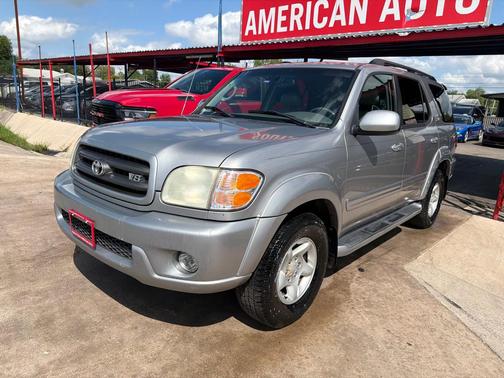 GRAY 2001 Toyota Sequoia SR5