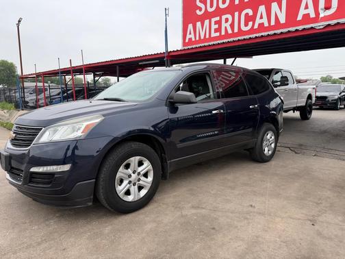 BLUE 2015 Chevrolet Traverse LS