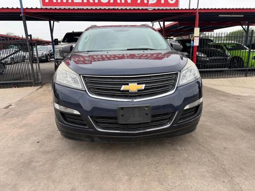 BLUE 2015 Chevrolet Traverse LS
