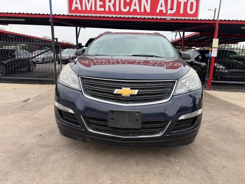 BLUE 2015 Chevrolet Traverse LS