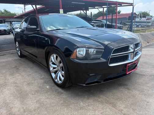 BLACK 2012 Dodge Charger SE