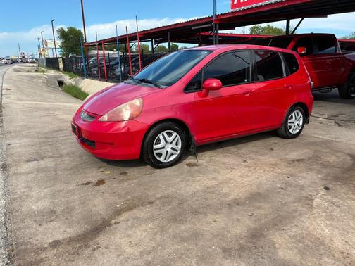 RED 2007 Honda Fit Base