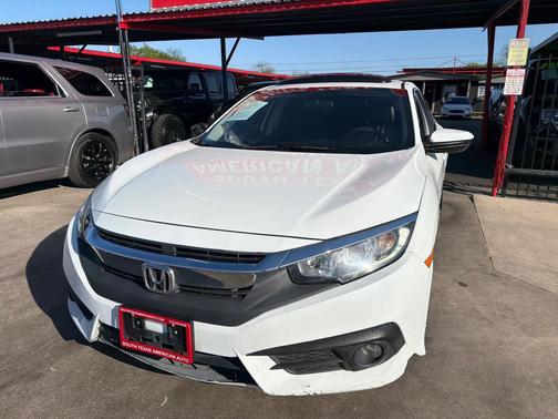WHITE 2016 Honda Civic EX