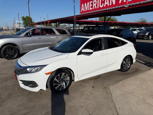 WHITE 2016 Honda Civic EX