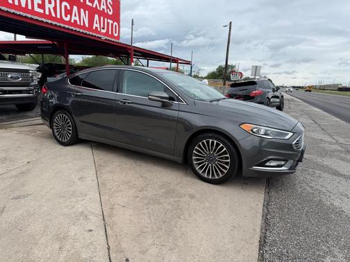 GRAY 2017 Ford Fusion SE