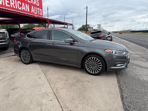 GRAY 2017 Ford Fusion SE