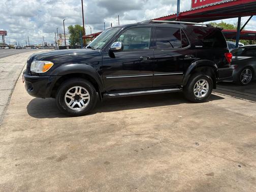 Black 2007 Toyota Sequoia Limited