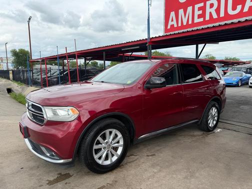 RED 2015 Dodge Durango SXT