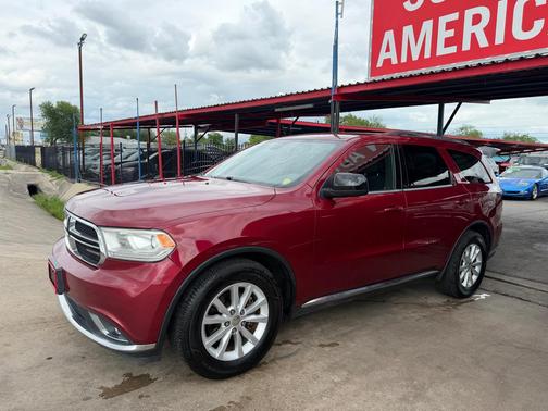 RED 2015 Dodge Durango SXT