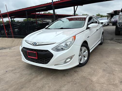 WHITE 2015 Hyundai SONATA Hybrid Base