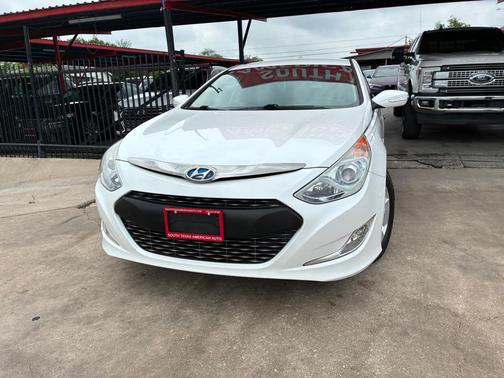WHITE 2015 Hyundai SONATA Hybrid Base