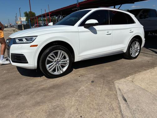 WHITE 2018 Audi Q5 PREMIUM PLUS