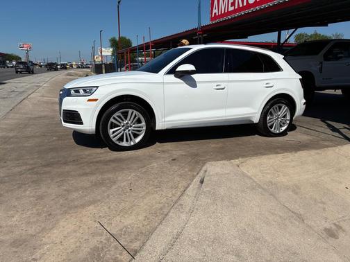 WHITE 2018 Audi Q5 PREMIUM PLUS