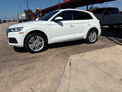 WHITE 2018 Audi Q5 PREMIUM PLUS