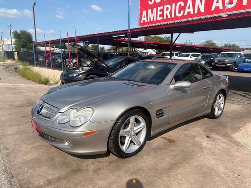 GRAY 2005 Mercedes-Benz SL-Class 500