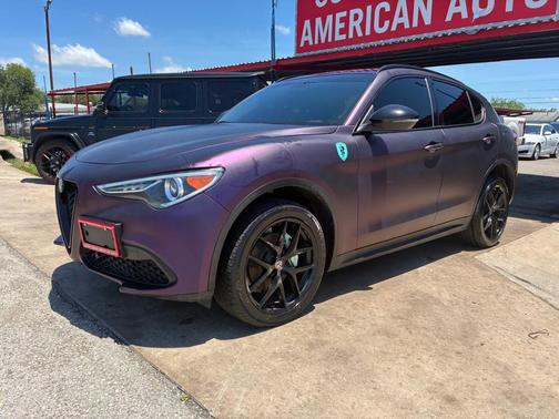 BLUE 2018 Alfa Romeo Stelvio Ti Sport