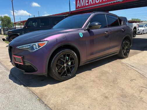 BLUE 2018 Alfa Romeo Stelvio Ti Sport