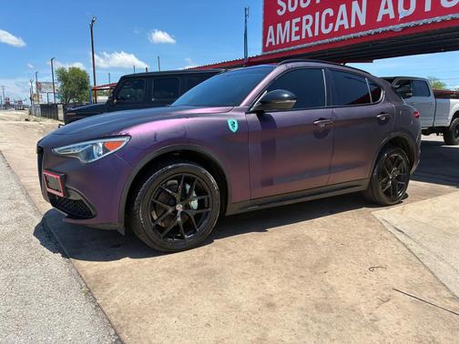 BLUE 2018 Alfa Romeo Stelvio Ti Sport