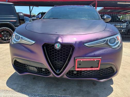 BLUE 2018 Alfa Romeo Stelvio Ti Sport
