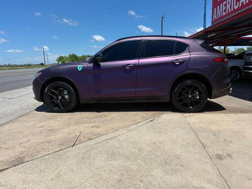 BLUE 2018 Alfa Romeo Stelvio Ti Sport