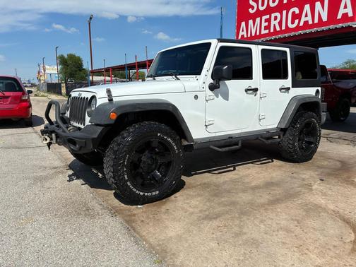 WHITE 2015 Jeep Wrangler Unlimited Sport