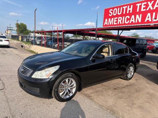 BLACK 2009 INFINITI G37x Base