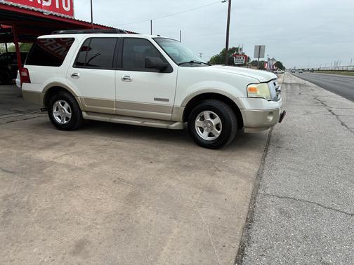 WHITE 2008 Ford Expedition Eddie Bauer