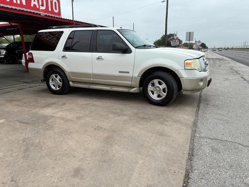 WHITE 2008 Ford Expedition Eddie Bauer