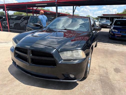 BLACK 2013 Dodge Charger R/T