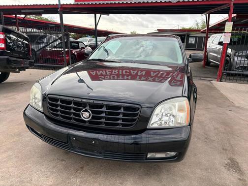 BLACK 2005 Cadillac DeVille DTS