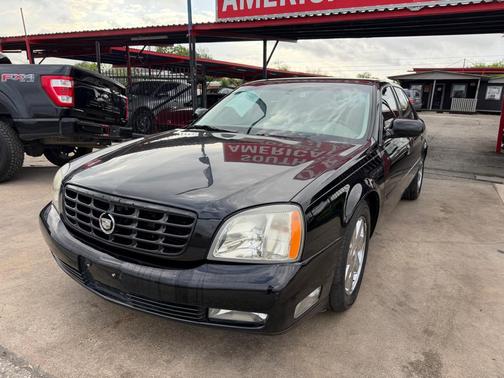 BLACK 2005 Cadillac DeVille DTS