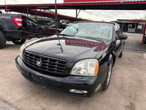 BLACK 2005 Cadillac DeVille DTS