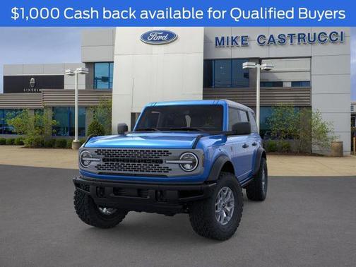 Velocity Blue Metallic 2025 Ford Bronco Badlands