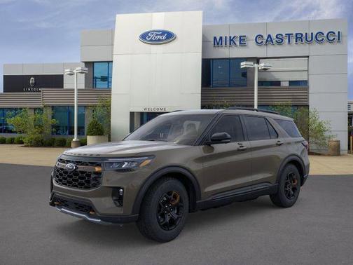 Marsh Gray 2026 Ford Explorer Tremor